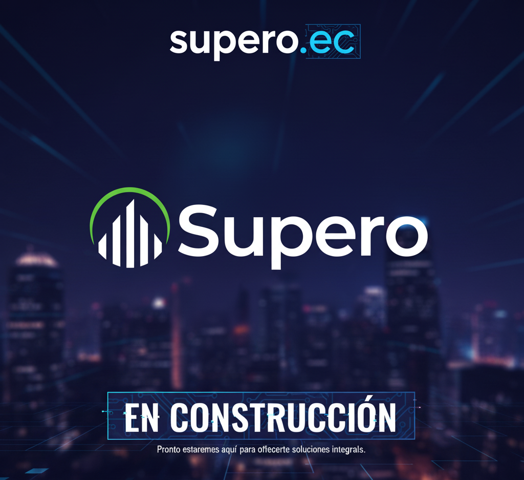 Nuestro sitio web SUPERO está en construcción